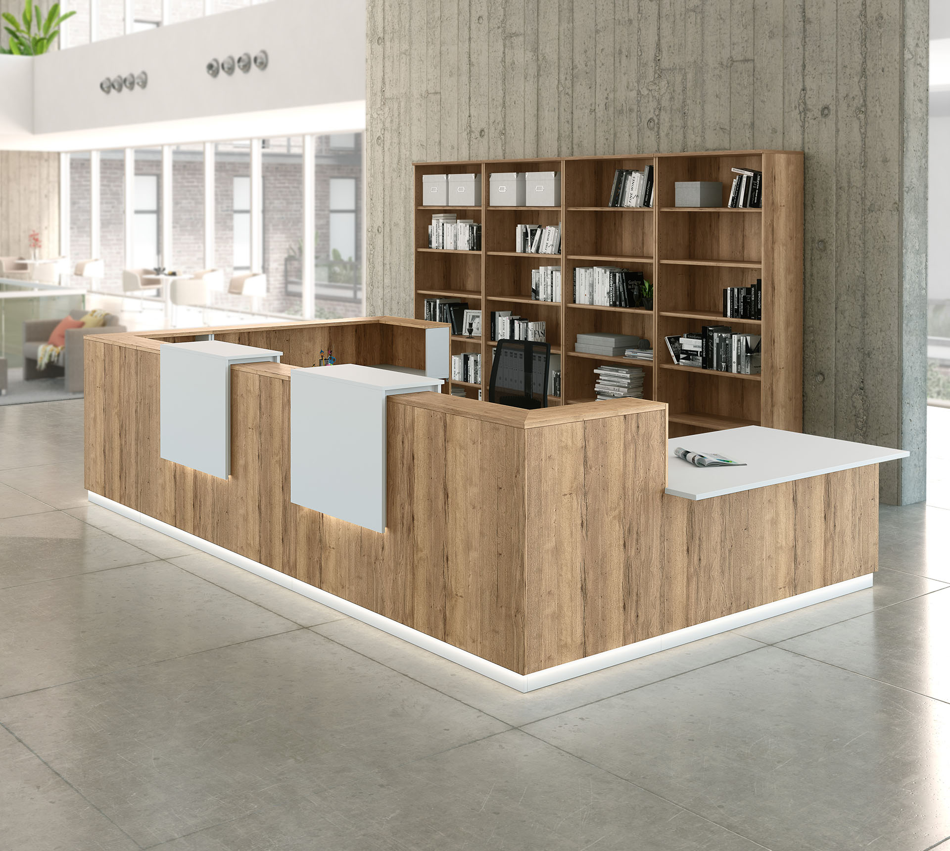 Randolph Ruhl - büro design - Bürolösungen Empfang