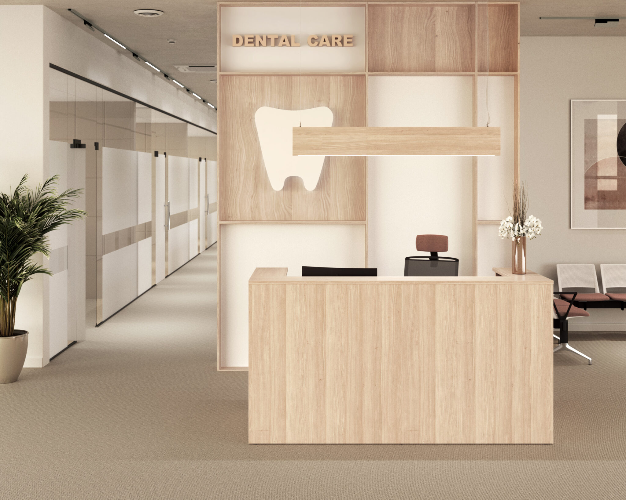 Randolph Ruhl - büro design - Bürolösungen Empfang klein