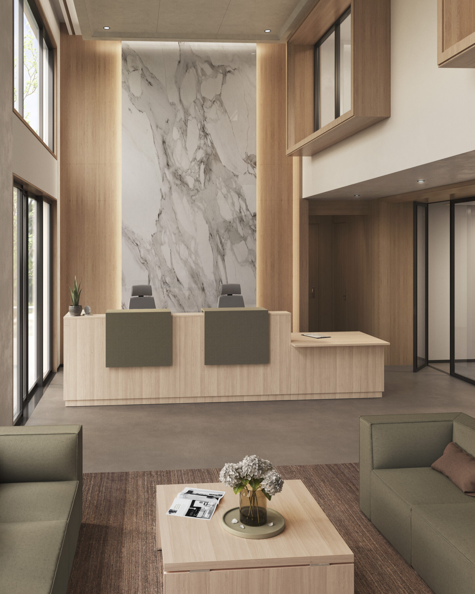 Randolph Ruhl - büro design - Bürolösungen Lounge