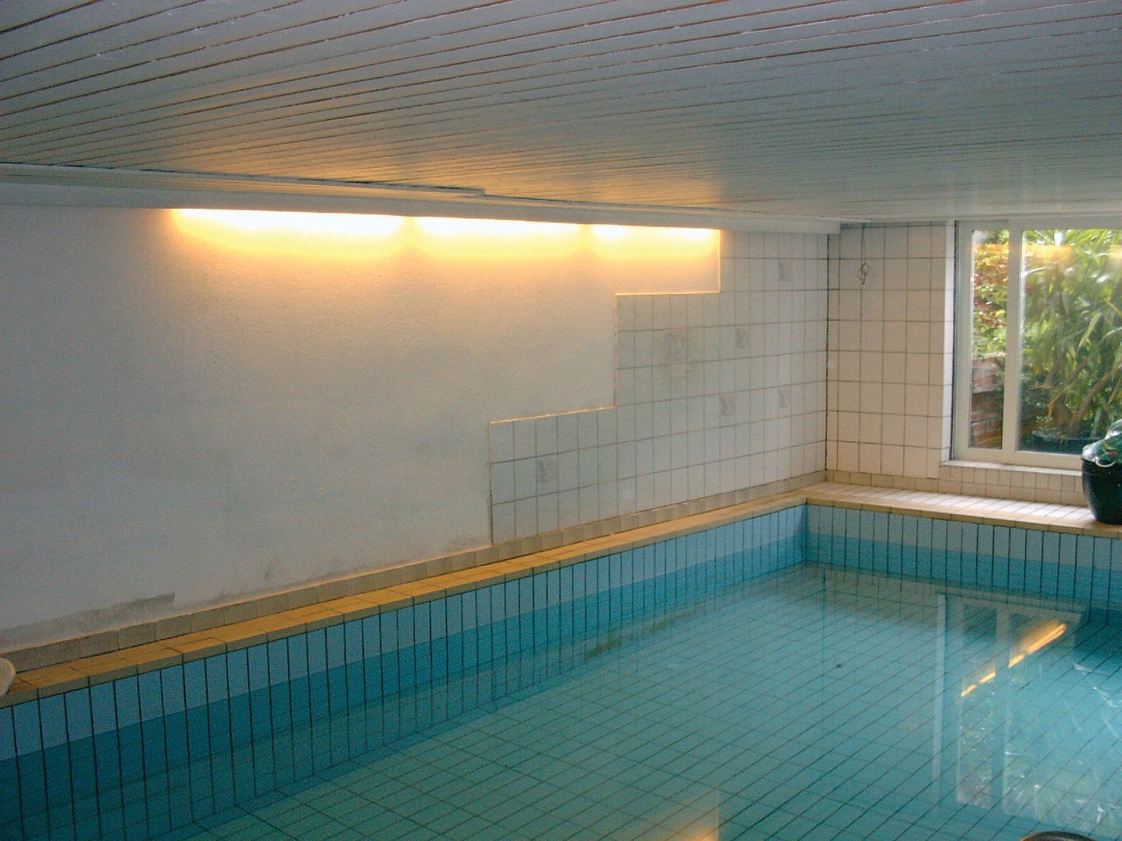 Randolph Ruhl - büro design - Vorher Tuchspanndecke Pool